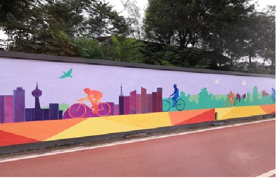 怀化墙体彩绘-围墙