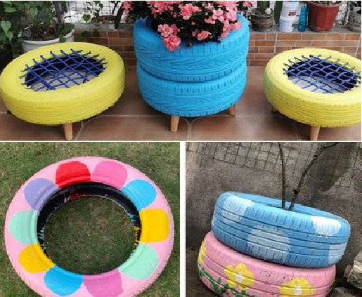 怀化墙体彩绘-变废为宝