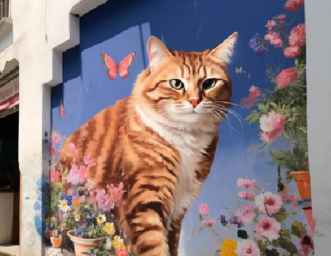 怀化自己绘制有个性的手绘墙