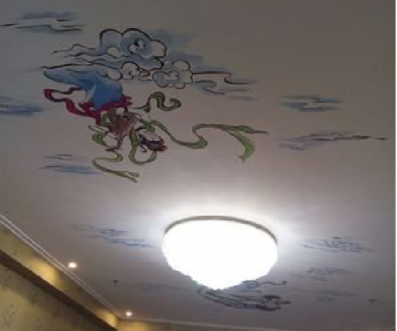 怀化如何快速绘制天花板上的手绘墙？