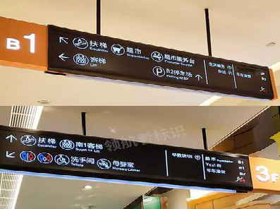 怀化如何通过商场标识牌引导客流分布？