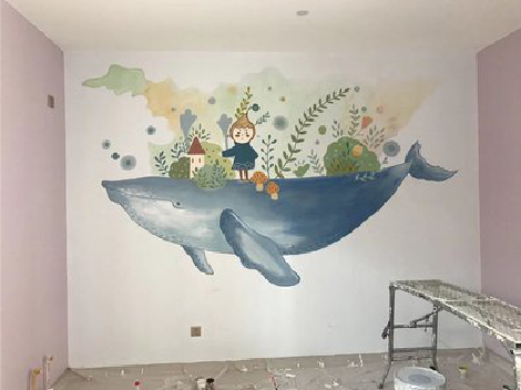 怀化手绘墙的特点及优势。