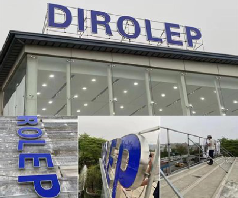 怀化楼顶发光字安装的注意事项。